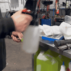 Magnetic Brake Cleaner Holder - Plastic Bottle