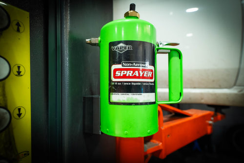 Magnetic Brake Cleaner Holder - Metal Bottle